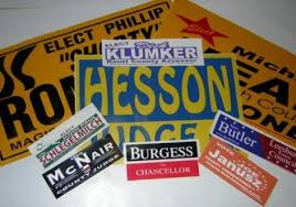 political door hanger, election Palm cards, campaign Palm cards,