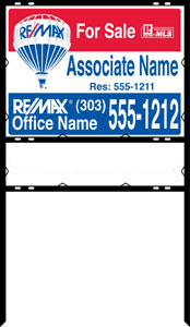 remax sign panal and frame