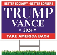 18x24 custom corrugated yard signs