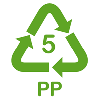 recycle code5, recycle plastic, recycle signs