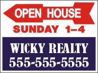 aluminum signs, asluminum ,Aluminum Real estate Signs